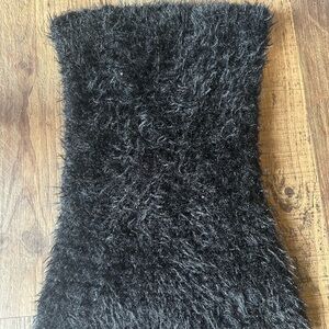 Fuzzy infinity scarf